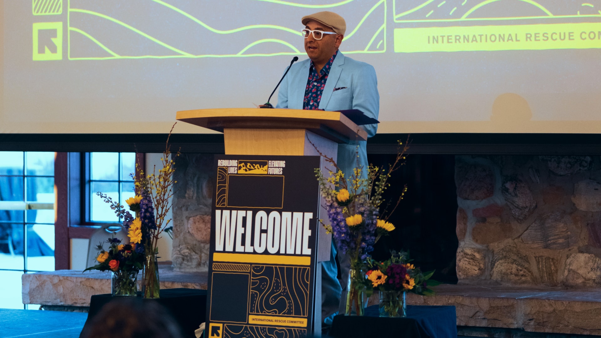 Photographs from the Rebuilding Lives, Elevating Futures evening